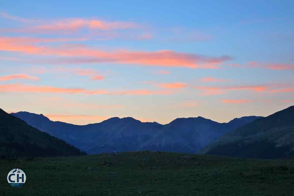 Sunset in Colorado