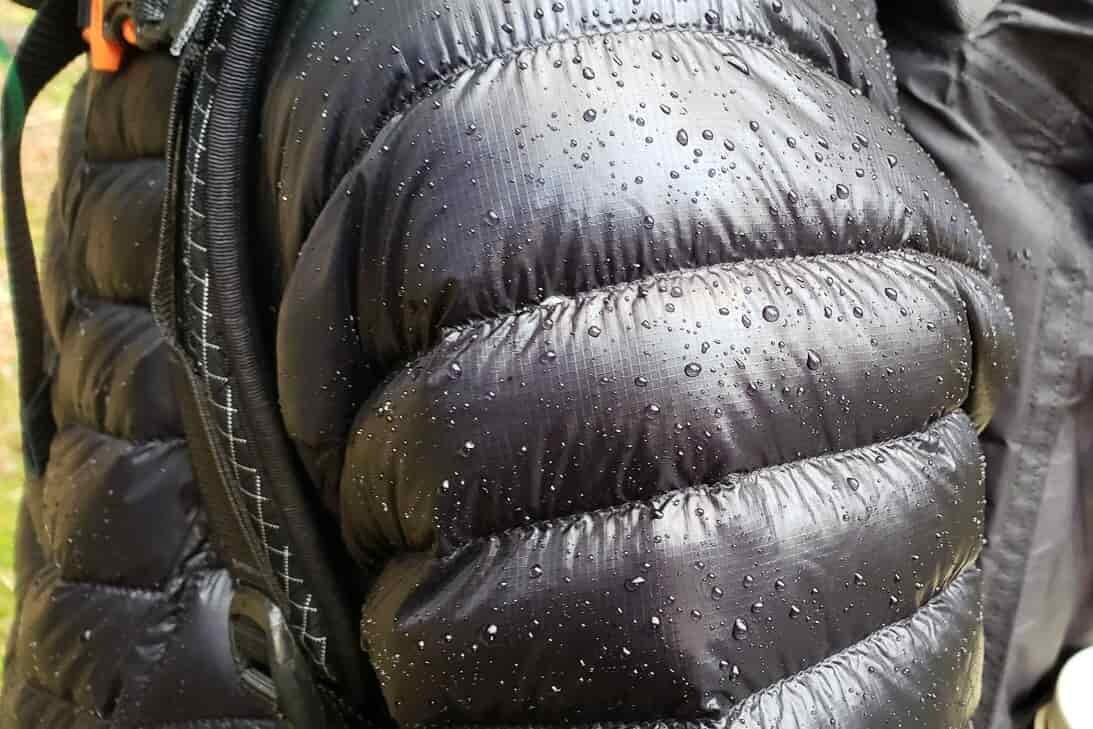 Closeup-of-water-droplets-on-the-Mountain-Hardwear-Ghost-Whisperer2-Jacket