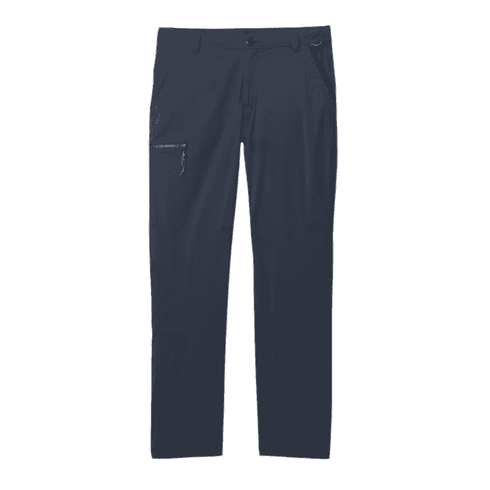 REI coop women's trailmade hiking pants stock image in gray/blue