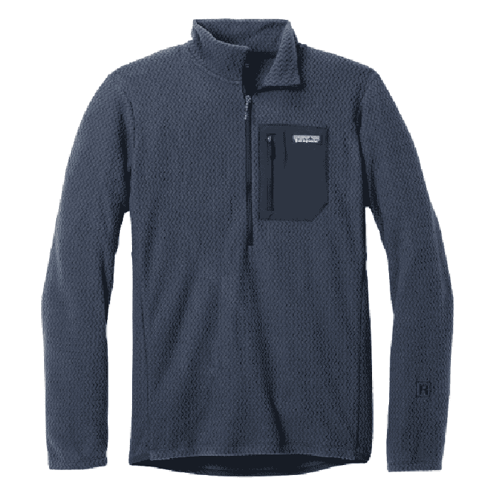 patagonia R1 half-zip stock image