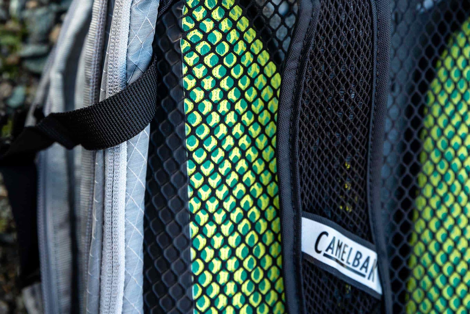 Details of CamelBak H.A.W.G. Pro 20 100oz - showing the front of the pack