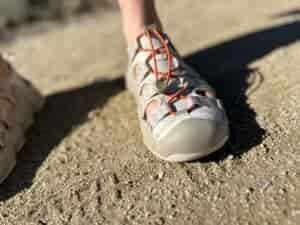 showing the Keen Hyperport H2 Sandal in a variety of environments to show off how versatile the shoe it
