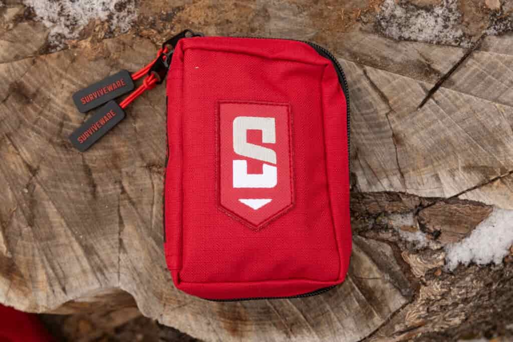 The Surviveware Small kit is portable and compact.