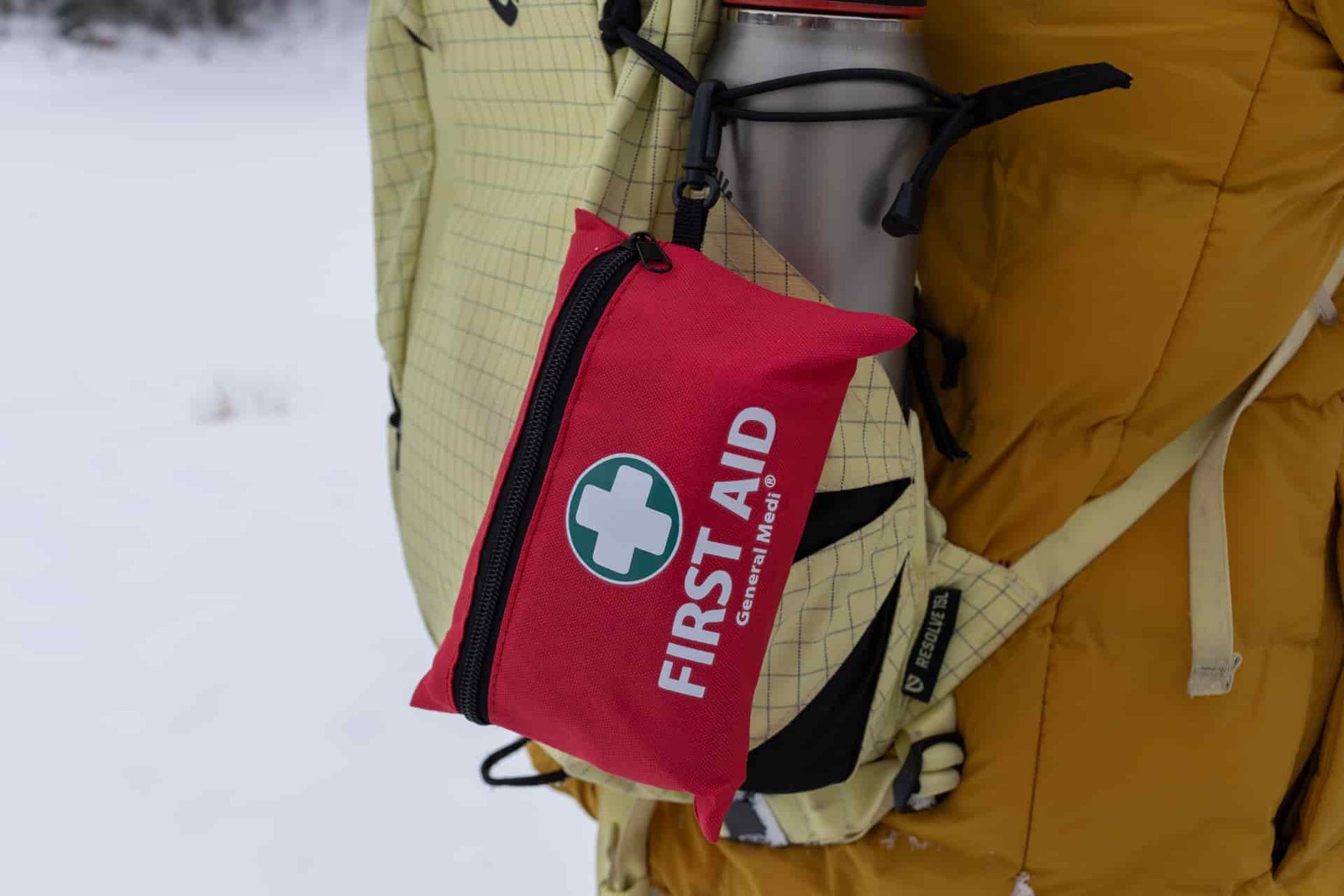 The General Medi Mini carried outside a pack.