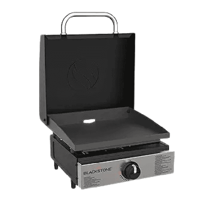 blackstone 17" camp stove stock image