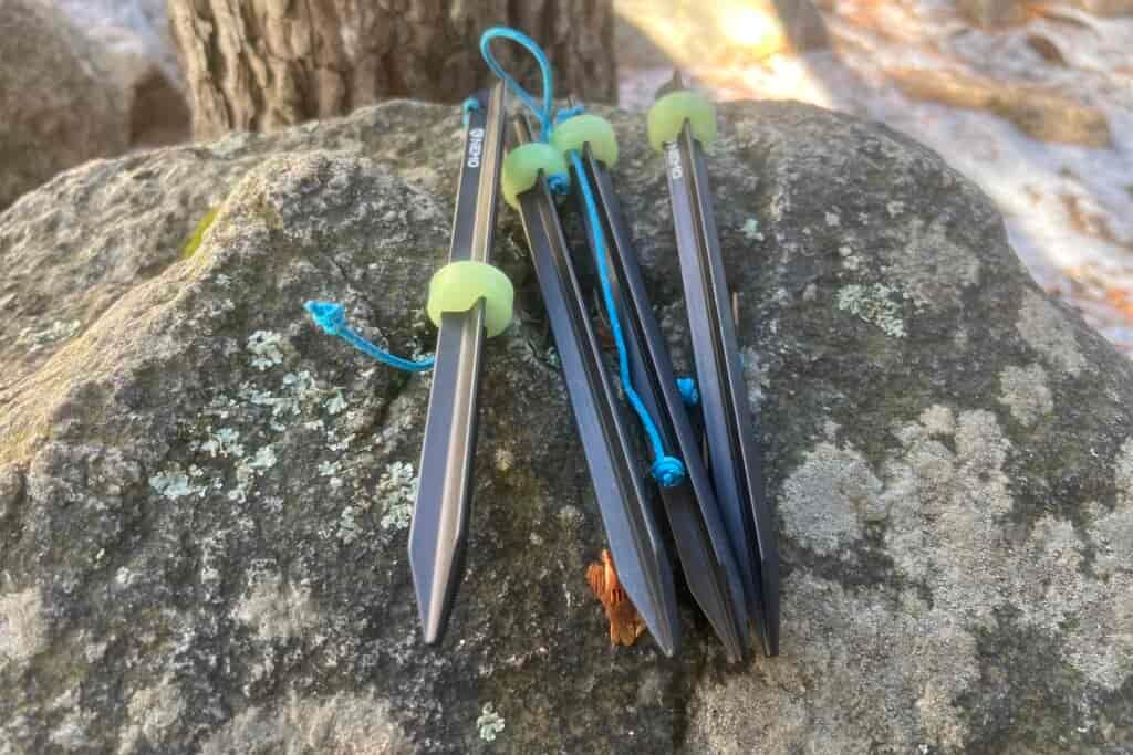 Four NEMO Sweepstakes sit on a rock.