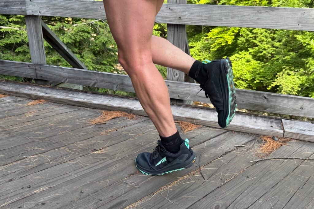 close up of the Altra Lone Peak 9+